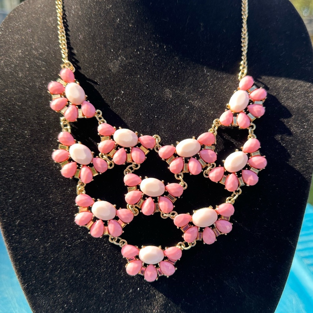 Pink/ Gold Princess necklace 💕👑✨